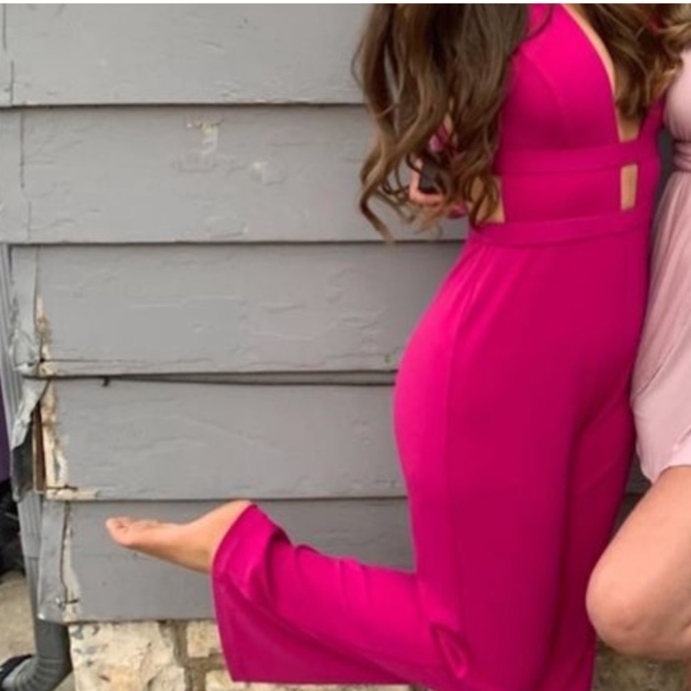🔥Hot Pink Jumpsuit